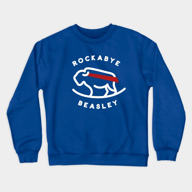 Rockabye Beasley Crewneck Sweatshirt by Carl Cordes